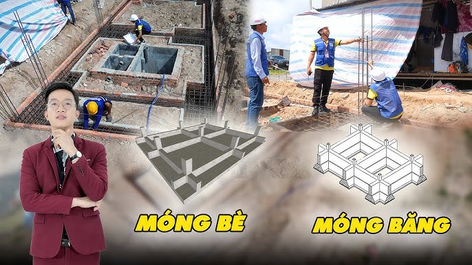 Móng bè được ví như “chiếc thuyền” cứu cánh cho vùng đất yếu, không ổn định.