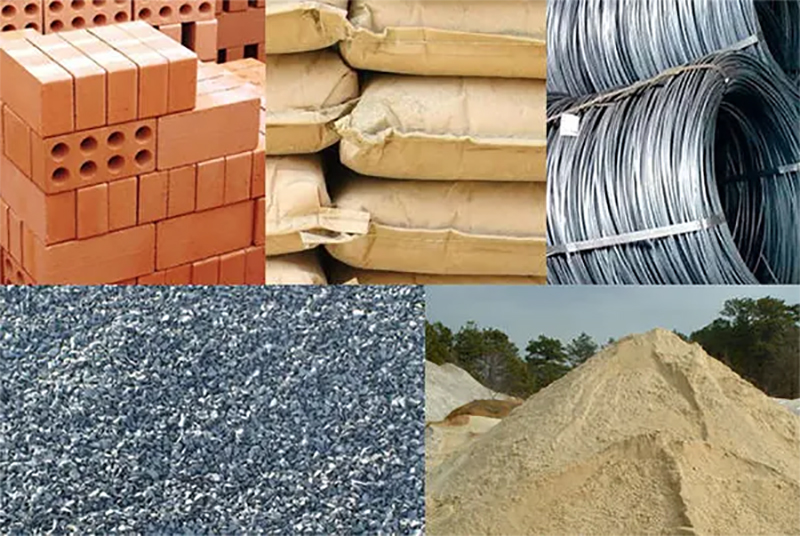 Trọng lượng riêng của cát đã được thực hiện ngay từ giai đoạn chuẩn bị vật liệu