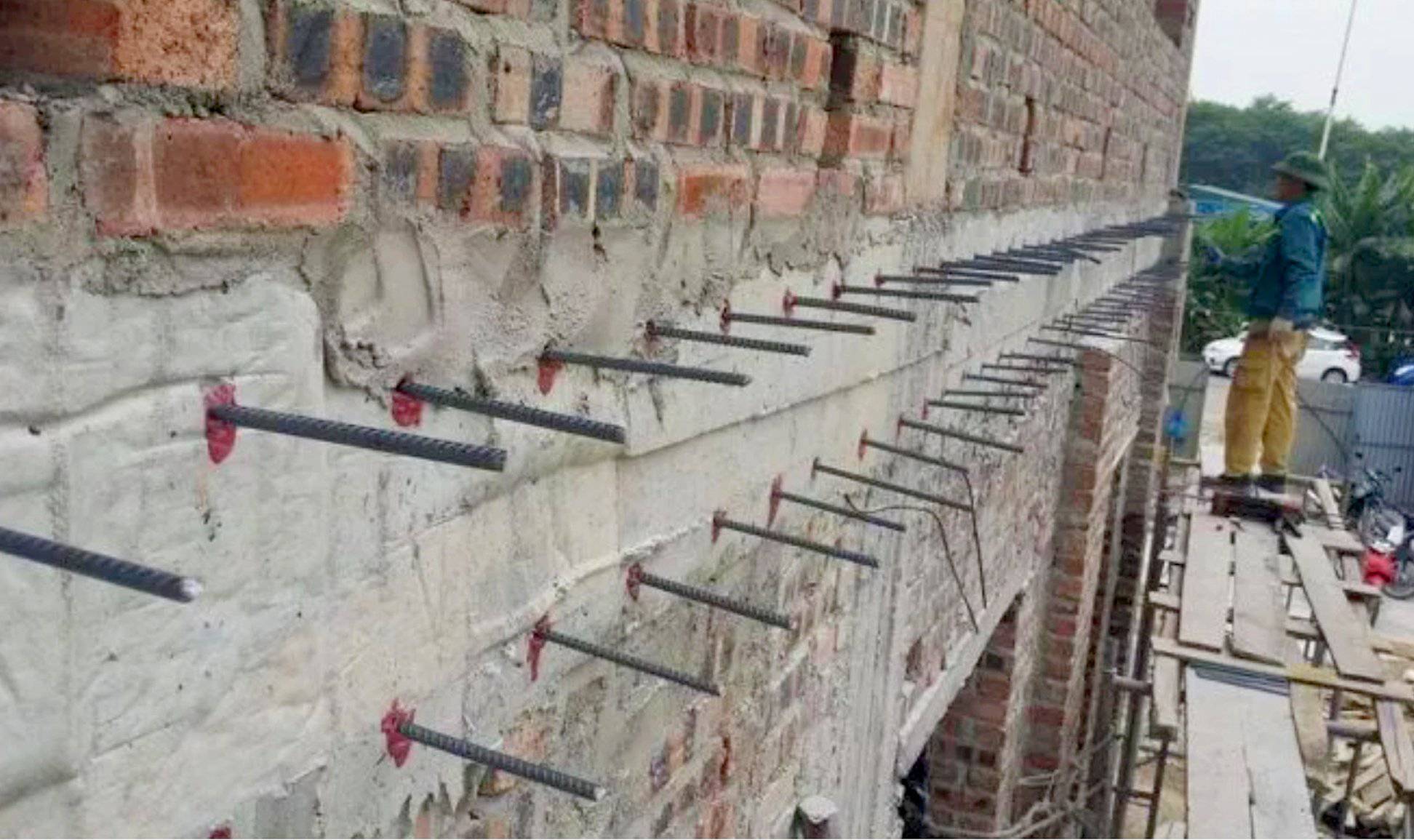 Các bước tiến hành quy trình thi công cấy cột