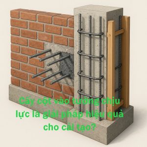Tham khảo các loại vật liệu sử dụng trong cấy cột nâng tầng