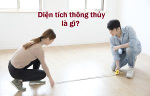Diện tích thông thủy thể hiện giá trị thực của căn hộ.