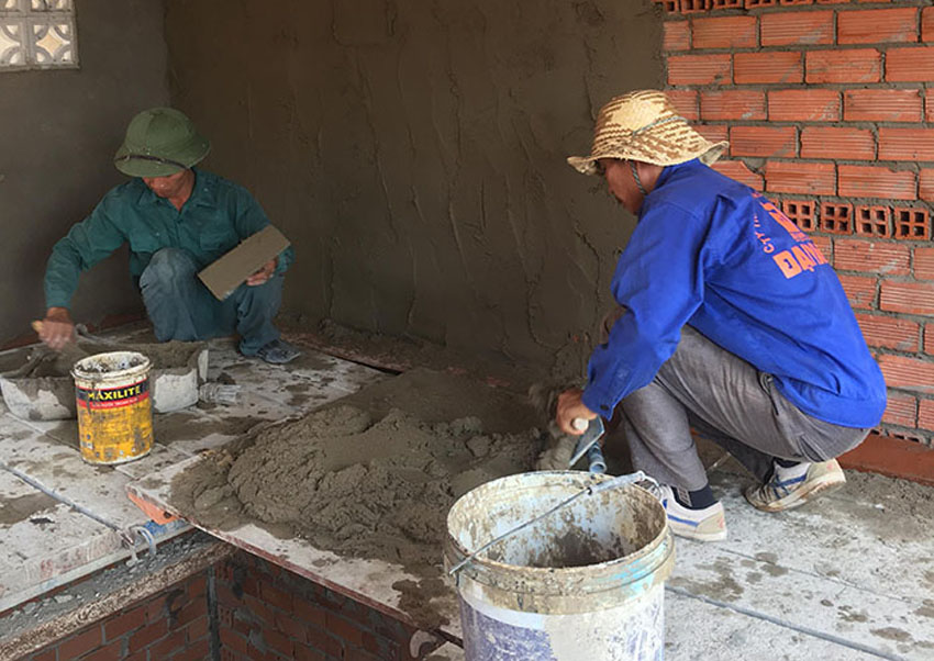 Mỗi giải pháp trát tường lạnh áp dụng cho tình trạng tường khác nhau.