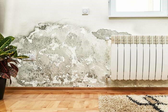 Tường nhà mới xây bị thấm là nỗi lo lắng của gia chủ