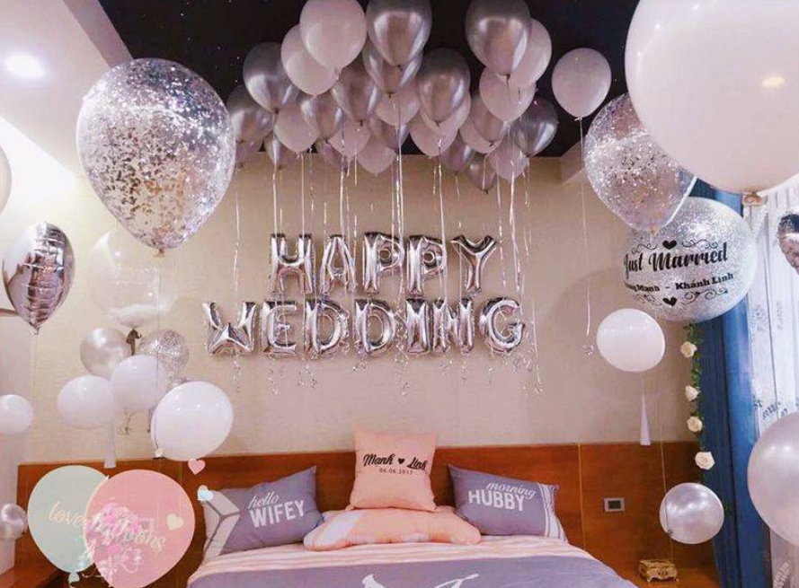 Cách trang trí phòng cưới