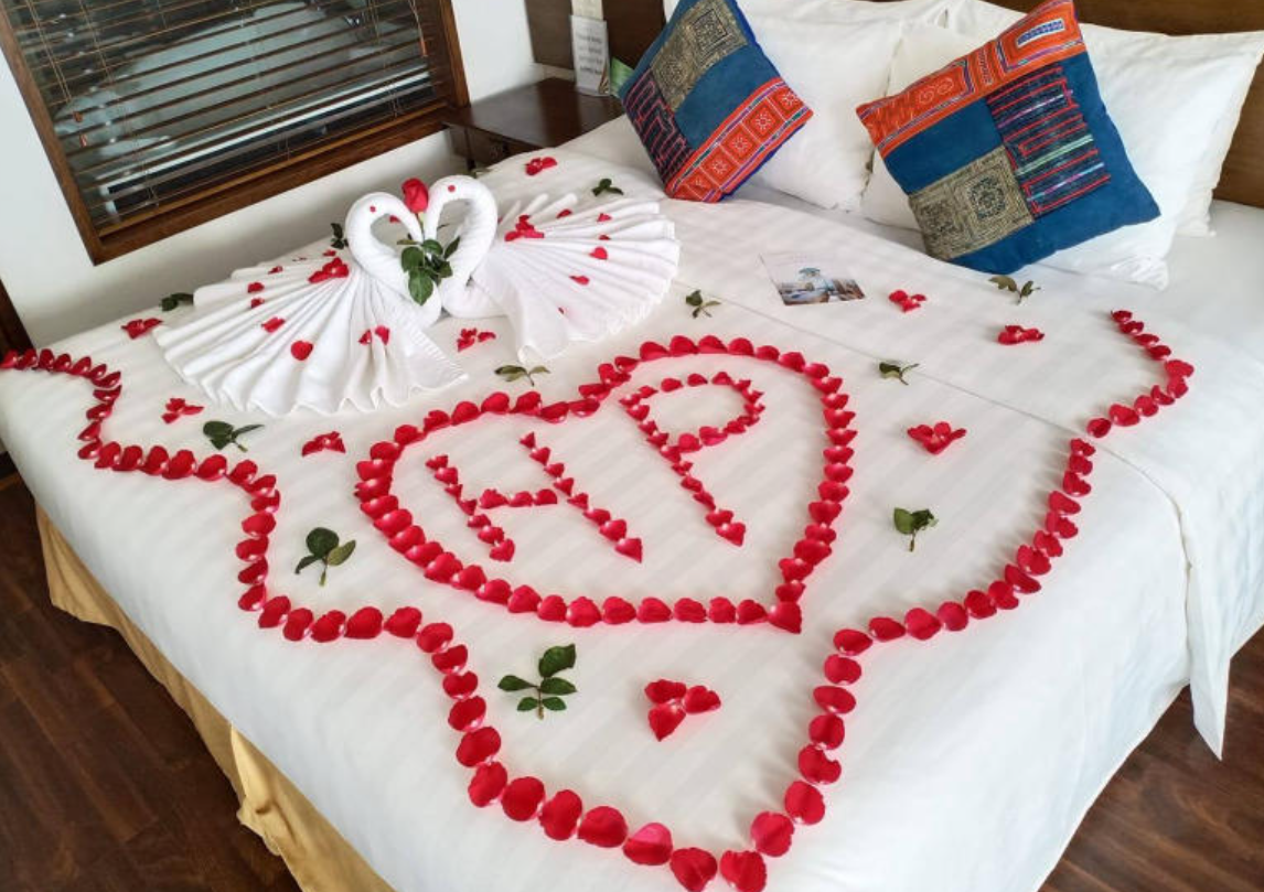 Cách trang trí phòng cưới ở nông thôn