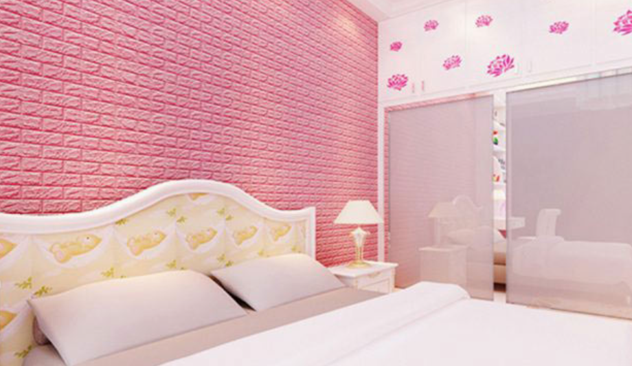 Cách trang trí phòng cưới ở nông thôn bằng xốp dán tường