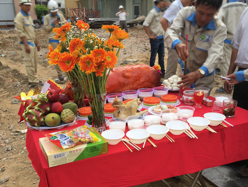 bài cúng động thổ xây nhà