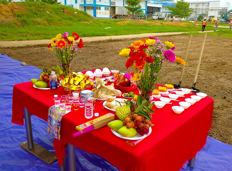 Lễ vật bài cúng động thổ xây nhà 