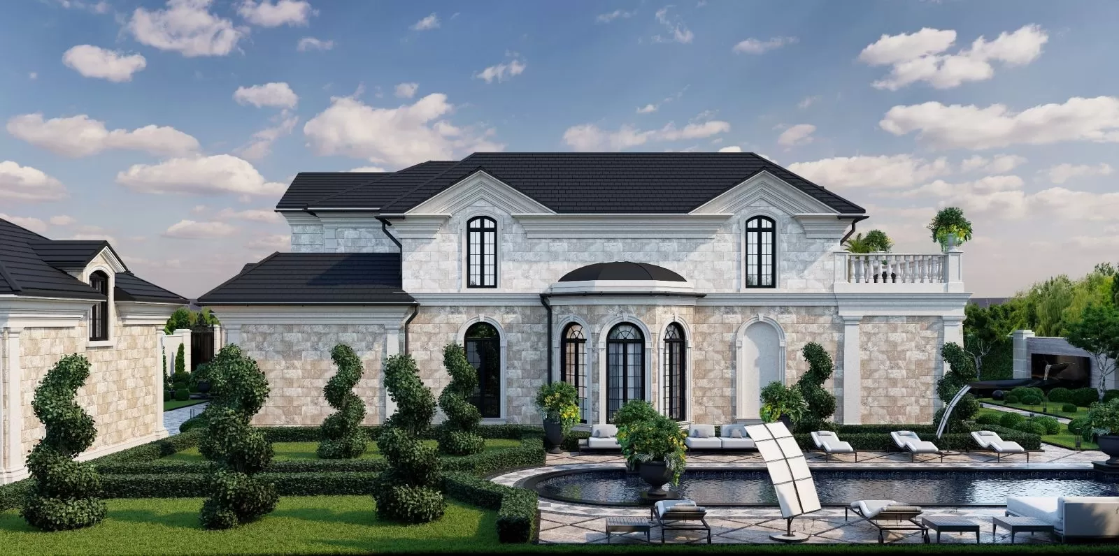 Biệt thự cổ điển châu Âu