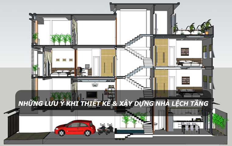 Nhà lệch tầng là gì?